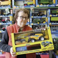 « Le tracteur a encore sa place sans le cœur des enfants », Anne-Marie Racca, 73 ans.