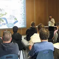 Julie Mendret a délivré une conférence sur la réutilisation des eaux usées traitées et ses multiples usages.