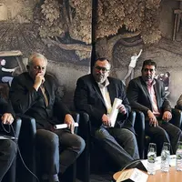 Cinq intervenants ont présenté leur vision sur les débouchés de la viande bovine. De gauche à droite : Yves Bioulac, directeur d'Unicor ; Luc Mary, di