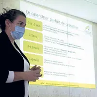 Lucie Bertrand, conseillère transmission à la chambre d'agriculture.