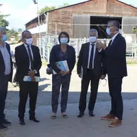 Le directeur régional de l'alimentation, de l'agriculture et de la forêt (Draaf) en Auvergne-Rhône-Alpes, Michel Sinoir, avait choisi le Campus Agrono
