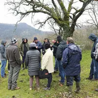 Une vingtaine de personnes, chasseurs, administrateurs et agriculteurs, s’est retrouvée mercredi dernier à côté de La Salle-Prunet.