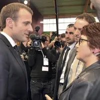 Le président s’est entretenu longuement avec la présidente de la FNSEA, Christiane Lambert, le président de l’APCA, Claude Cochonneau, et le président