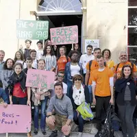 Une délégation, comprennant des élèves de chacun des six pays, a été reçue à la mairie de Marvejols jeudi 16 mai.