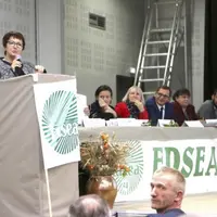 Christiane Lambert, présidente de la FNSEA, avait fait le déplacement à Chanac, lundi 29 octobre, pour le congrès de la FDSEA.