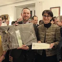 Avant son départ, François Bourneau s’est vu remettre un diplôme d’ambassadeur honorifique des causses et Cévennes.