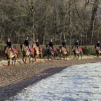 Les élèves montent à cheval au moins une fois par semaine. L'établissement accueille 150 jeunes et 22 chevaux.