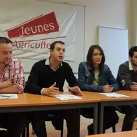 Matthieu Rodier, Julien Tufféry, Eugenie Brajon et Vincent Bonnet.