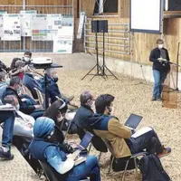 « l’Herbe de nos montagnes » a réuni près de 400 personnes, dont plus de 200 scolaires sur la journée.