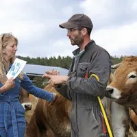 Vendredi 22 avril, les élèves du lycée agricole François Rabelais à Civergols ont accueilli des homologues slovaques et finlandais. Après leur avoir f