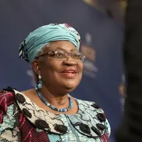 La directrice générale de l'OMC, Ngozi Okonjo-Iweala, lors de la 12e conférence interministérielle de l'OMC.
