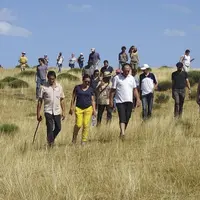 L’après-midi, une visite était organisée sur l’estive du groupement pastoral du Col de Salidès.