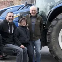 Gaëtan Arnaud est agriculteur, producteur de céréales et d'herbe, à Espalem, mais aussi sportif au sein du Club des Aigles du Velay au Puy-en-Velay. I