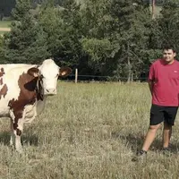 Installés à Donaldès, sur la commune de Saint-Symphorien, Loïc et Éric Bonhomme ammèneront quatre vaches à la Journée montagne.