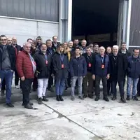 Une quarantaine de personnes a participé à la mission en Italie.