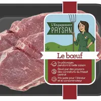 La coopérative Unicor a lancé, à l'occasion du Sommet de l'élevage, la première marque nationale de viande éthique en boeuf, veau et agneau, qu'elle c