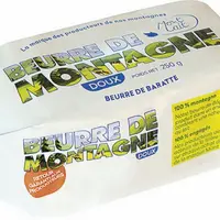 Le beurre de baratte Mont Lait, nouveau venu de la gamme.