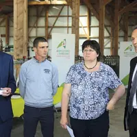 Vendredi 24 juin, le préfet de Lozère Philippe Castanet, à l’invitation de la chambre d’agriculture et en présence de la FDSEA et des JA, a visité le