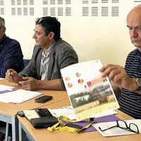 De gauche à droite : Bruno Douniès, Thierry Lafragette et Vincent Juillet.