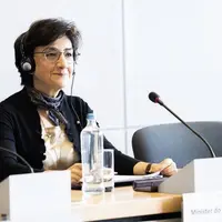 Maria Do Céu Antunes, ministre portugaise de l'agriculture, à la Commission européenne.