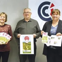De gauche à droite : Florence Vignal, présidente de la CMA ; André Corriges, vice-président de la CCI et Christine Valentin, présidente de la chambre