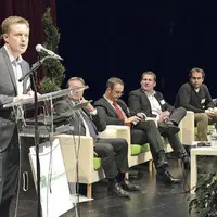 En tribune, Julien Marre a posé la question de l’évolution du service de remplacement pour coller au mieux aux nouveaux profils des agriculteurs.