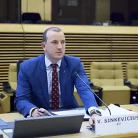 Virginijus Sinkevi?ius
Virginijus Sinkevi?ius, commissaire européen à l'Environnement.