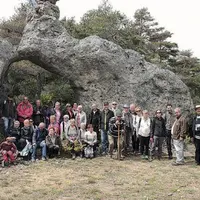 Quarante-cinq personnes ont pris part à la balade des Arcs de Saint-Pierre-des-Tripiers.