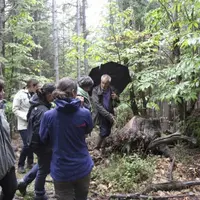 Les sept membres du jury ont visité la parcelle de Jean-Pierre Lafont le 23 mai dernier.