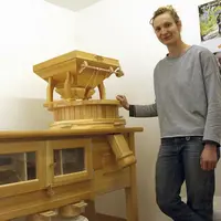 Camille Fages est installée depuis six ans au Castanet, où elle a repris la tradition familiale de la castanéiculture. Si ses débuts ont été lents, el