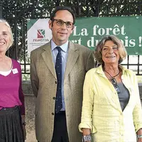 Pour Sylvie Coisne, Antoine d’Amécourt et Jeannine Bourrely, la communication est la clé pour l’image de la sylviculture.