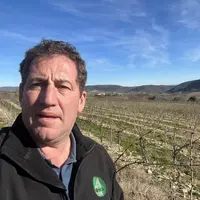 Jérôme Volle est viticulteur dans l'Ardèche.