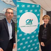Christophe Chavot et Gaëlle Regnard ont présenté les grands chiffres de l’activité de leur banque.