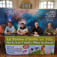 L'événement a été présenté le 22 mars en mairie du Puy.