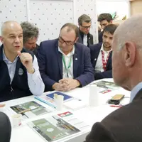 Rencontre entre Alain Rousset, président du Conseil régional de Nouvelle-Aquitaine, et Arnaud Rousseau, président de la FNSEA.