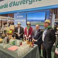 Sur le stand Haute-Loire....