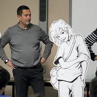 La présentation du manga explorant le territoire des causses et Cévennes.