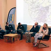 Les intervenants lors du forum sur le foncier organisé par le PETR sud-Lozère