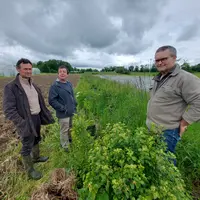 Francois Tessari, Frederic Delbaere et Stephane Quinio.