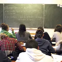 Des élèves en classe