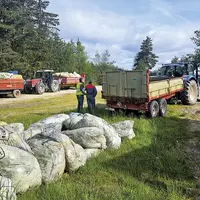 La collecte printanière des plastiques agricoles