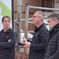 Intervenants à la journée bovine du 10/10/24 : Etienne Combourieu, Anthony Fayolle et Nicolas Belleuf.