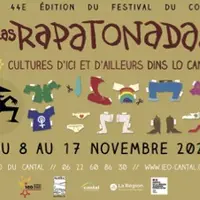 Affiche du festival des Rapatonadas avec rapaton et des habits
