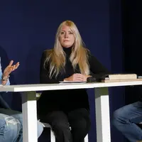 De gauche à droite : Pauline Garcia, Mégane Klein et Jean-Vincent Bioret