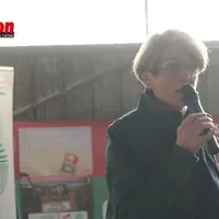 Catherine Faivre-Pierret  au micro