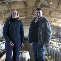 Aurélie Bruel s'est installée comme éleveuse ovine pour Élovel