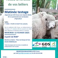fiche d'information sur la journée de testage