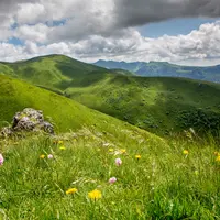 Massif du Sancy en Auvergne.