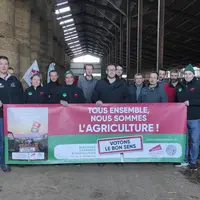 Les candidats aux élections Chambre d'agriculture partent à la rencontre des agriculteurs dans les cantons.