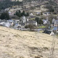 La truffière d'Alexandre Boudon, surplombant le Monastier
